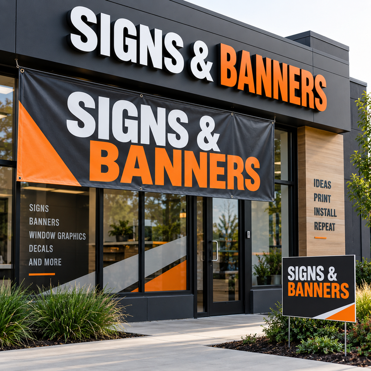 Signs and Banners