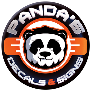 Pandas Decals and Signs 