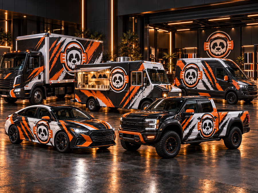 Wraps and vehicle graphics commercial fleet